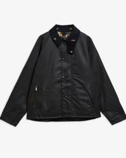 Icons Transport Waxed Jacket Navy