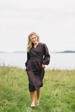 Ida Maja Dress Black Coffee