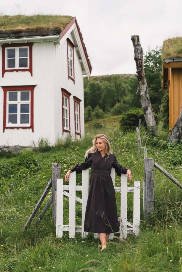 Ida Maja Dress Black Coffee