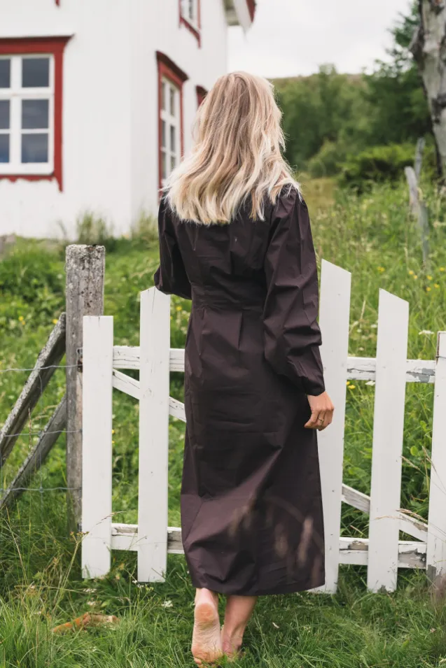 Ida Maja Dress Black Coffee