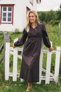 Ida Maja Dress Black Coffee