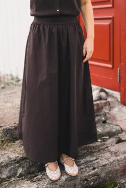 Ida Maja HW Skirt Black Coffee