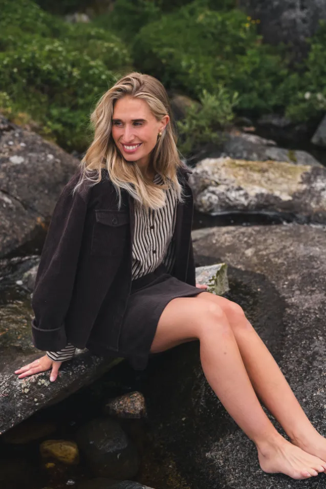 Ida Maja Shirt STP B Coffee/Oat
