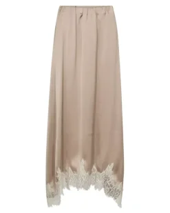 Idun Lace Skirt Bisquit
