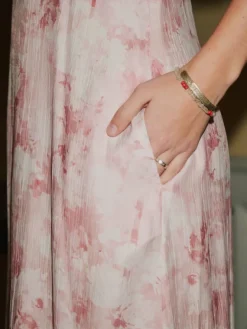 Illana Floral Fusion Dress Rose