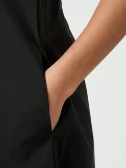 Illana Poplin Dress Black