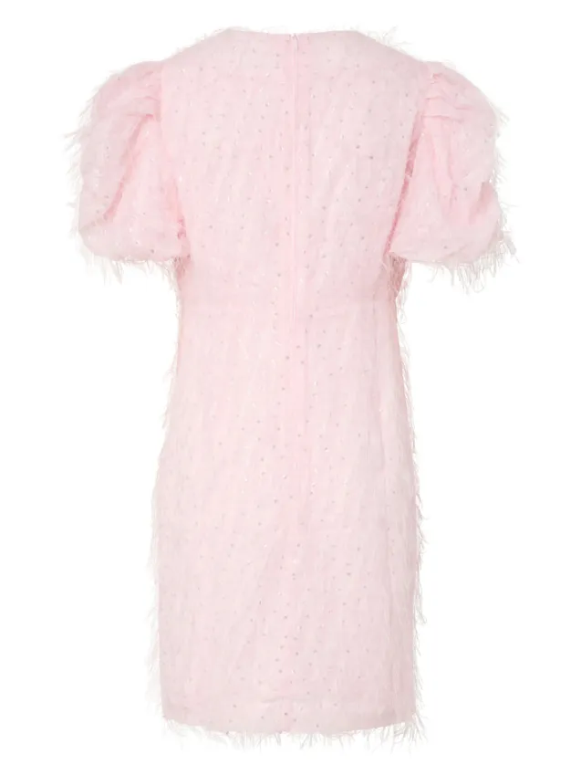 Ilza O-Neck 2/4 Sequin Dress Ballerina W Sequins