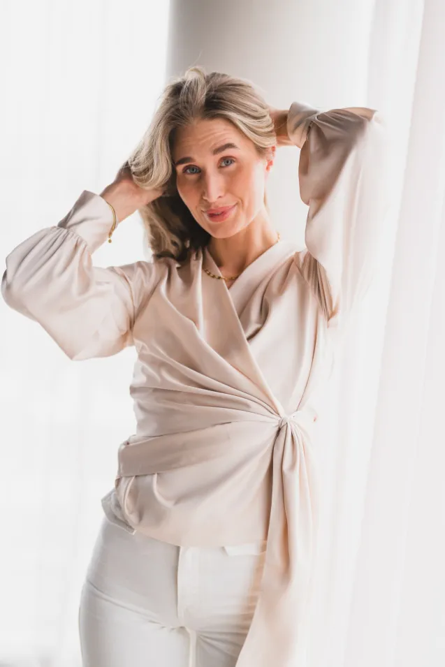 Ines Blouse Ivory