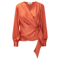 Ines Blouse Semi Rich Sunset