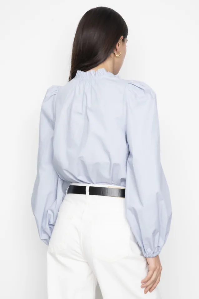 Infinity Blouse Light Blue