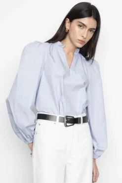 Infinity Blouse Light Blue