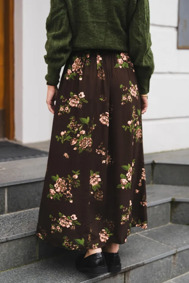 Irene HW Skirt Misty Rose Flower