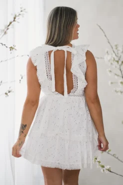Irina Dress White