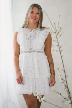 Irina Dress White