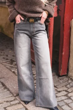 Irina Wide Leg Grey