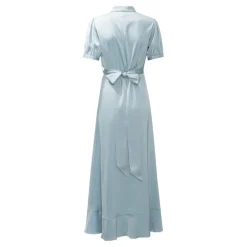 Iris Dress Hammered Sky