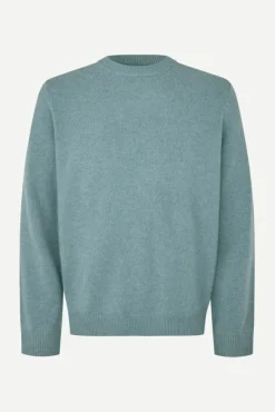 Isak Knit Sweater 15010 Stormy Sea