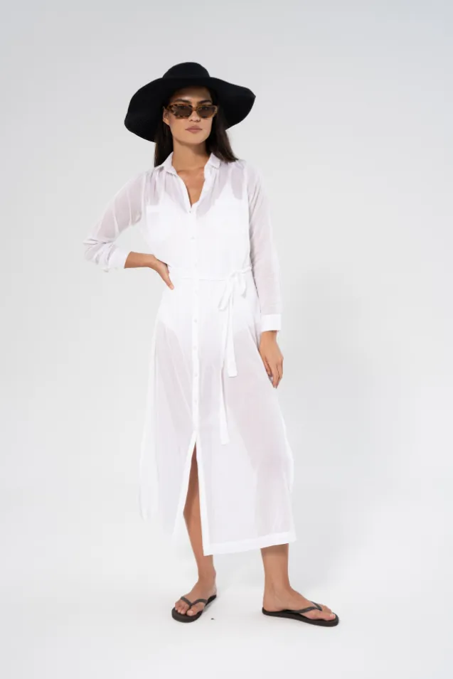 Ismene Dress White