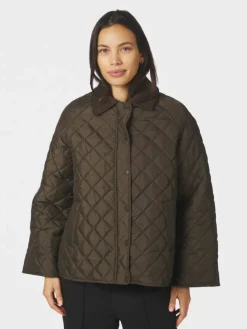 Iva Quilt Jacket Khaki