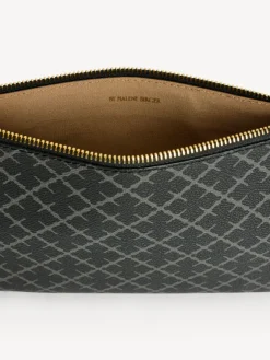 Ivy Clutch Charcoal