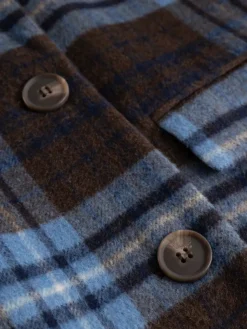 Jaci Coat Daliyah Blue Check