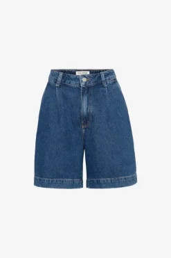 Jason Shorts Washed Dark Blue