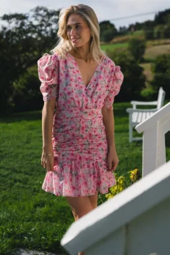 Jenna Mini Dress Garden Serenade