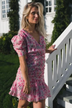 Jenna Mini Dress Garden Serenade