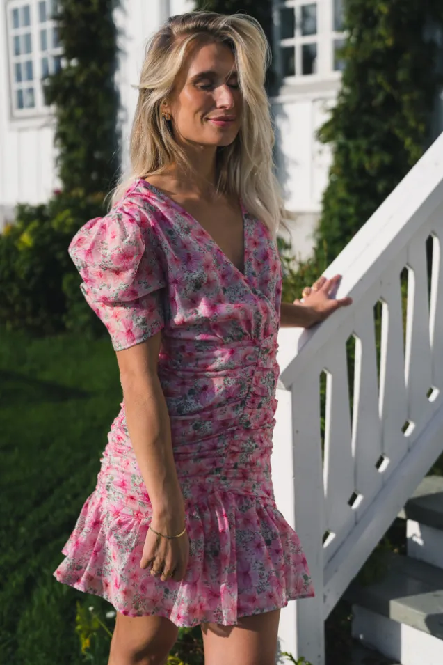 Jenna Mini Dress Garden Serenade