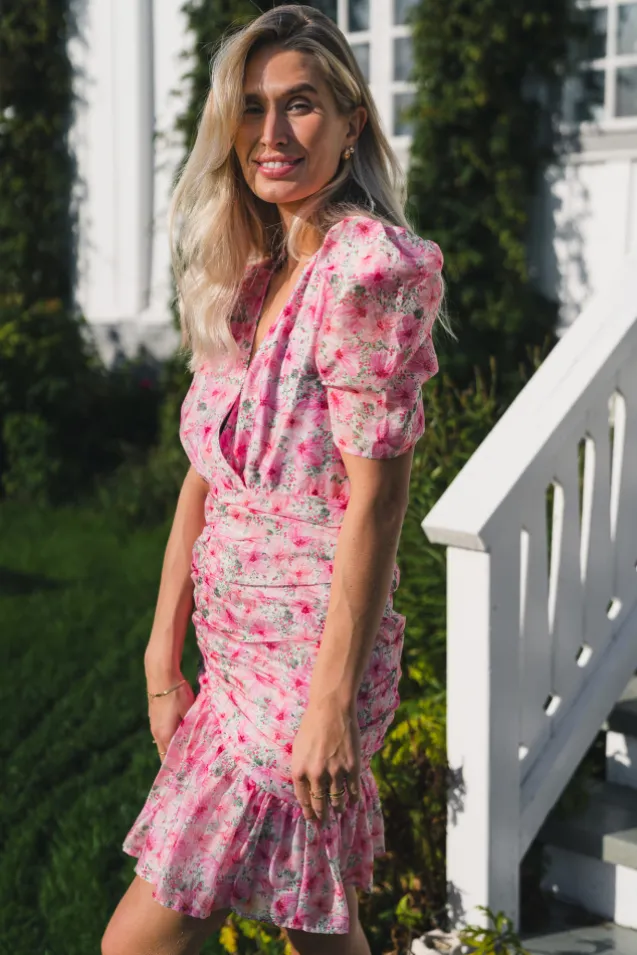 Jenna Mini Dress Garden Serenade