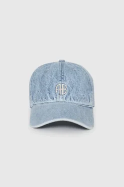Jeremy Baseball Cap AB Bleached Blue Denim