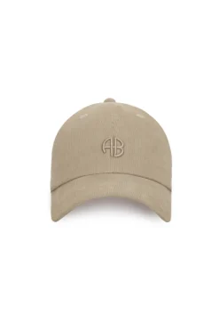 Jeremy Baseball Cap AB Corduroy Beige