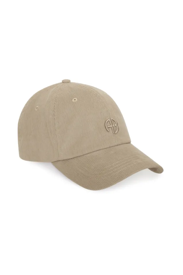 Jeremy Baseball Cap AB Corduroy Beige