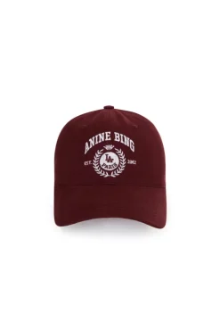 Jeremy Baseball Collegiate Cap Fig Burgundy