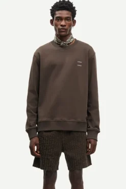 Joel Crew Neck 11414 Turkish Coffee