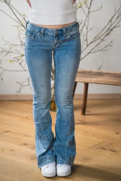 Joey Low Rise Flare Peak Spot