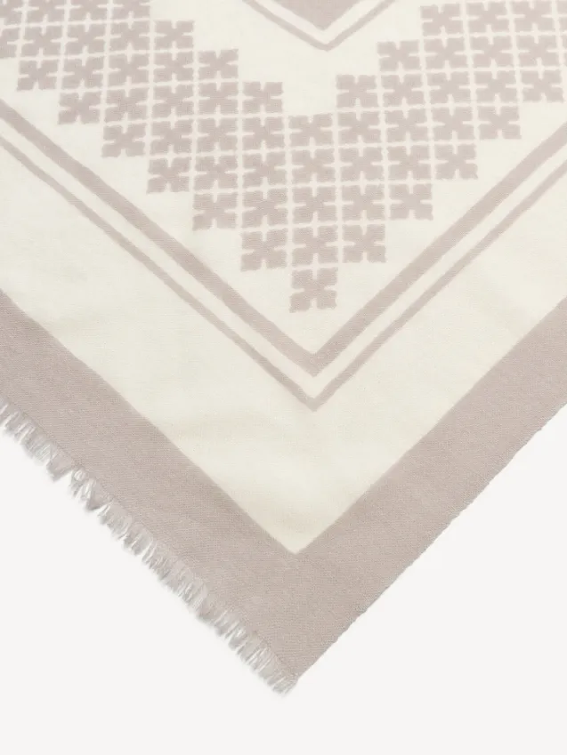 Julee Wool Scarf Feather