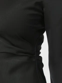 Jumari Heavy Sateen Dress Black