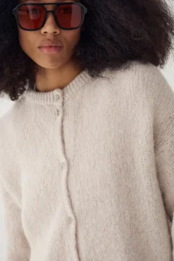 Kae Knit Cardigan Oyster