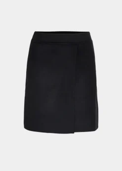 Kaia Wool Skirt Black