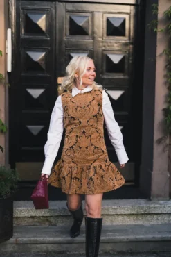 Kajsa Mini Dress Brown