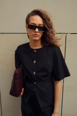 Kasaundra Blazer Black