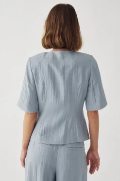 Kasaundra Blazer Dove Blue
