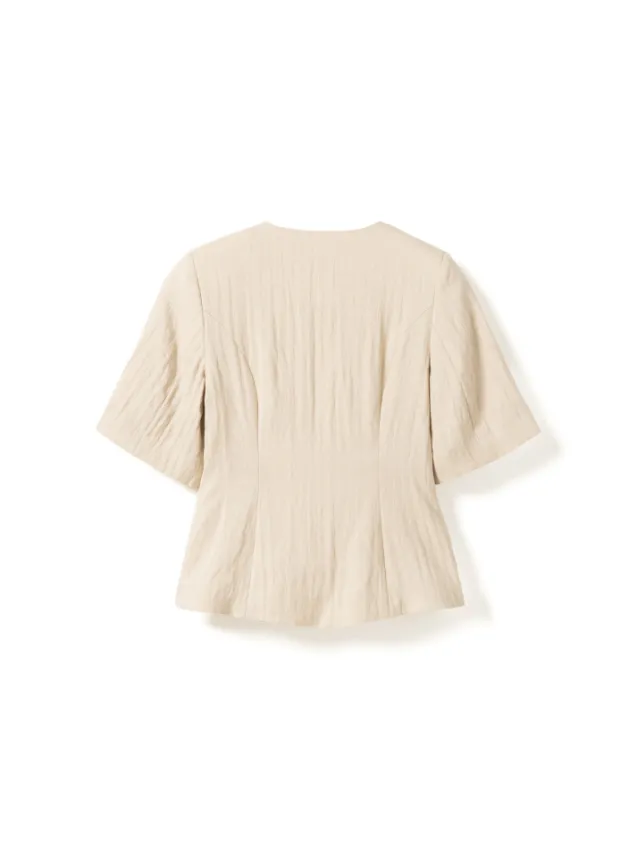 Kasaundra Blazer Oyster