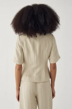Kasaundra Blazer Oyster