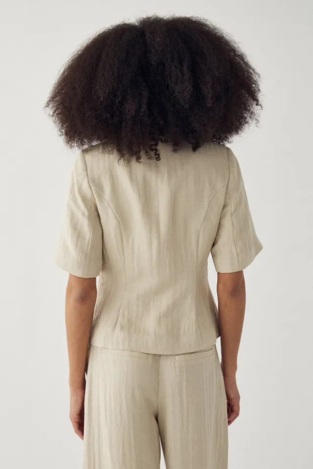 Kasaundra Blazer Oyster