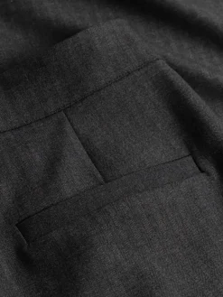 Kazia MW Pants Grey Herringbone