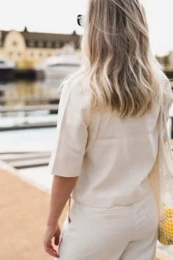 Keeley Edelmira 2/4 Blazer Bleached Sand