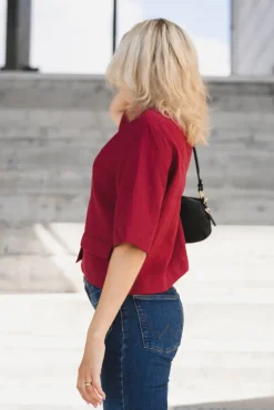 Keeley Edelmira 2/4 Blazer Rhubarb