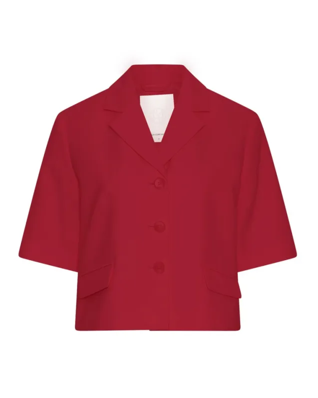 Keeley Edelmira 2/4 Blazer Rhubarb